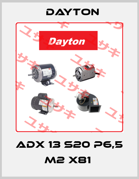 ADX 13 S20 P6,5 M2 X81  DAYTON