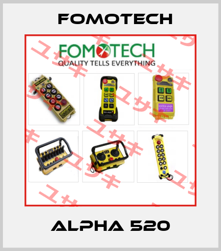ALPHA 520 Fomotech