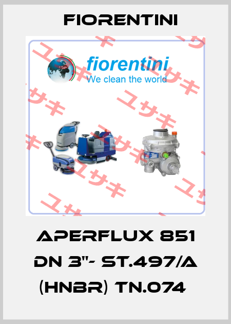 APERFLUX 851 DN 3"- ST.497/A (HNBR) TN.074  Fiorentini