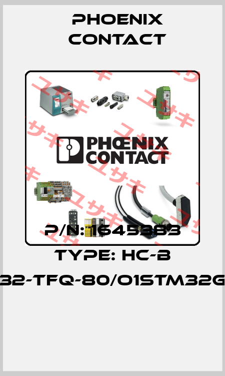 P/N: 1645383 Type: HC-B 32-TFQ-80/O1STM32G  Phoenix Contact