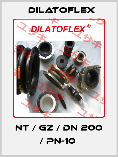 NT / GZ / DN 200 / PN-10  DILATOFLEX