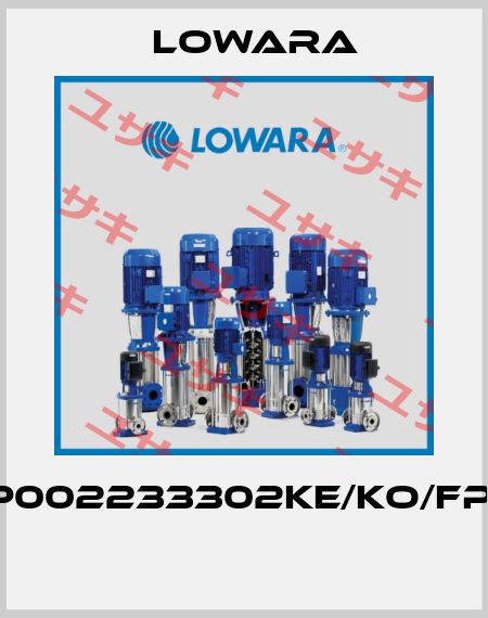 HP002233302KE/KO/FPM  Lowara