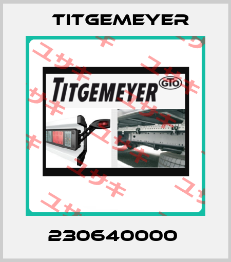 230640000  Titgemeyer