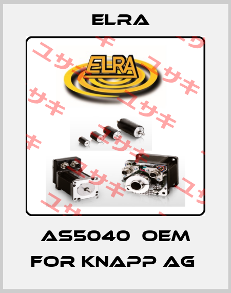 AS5040  OEM for Knapp AG  Elra
