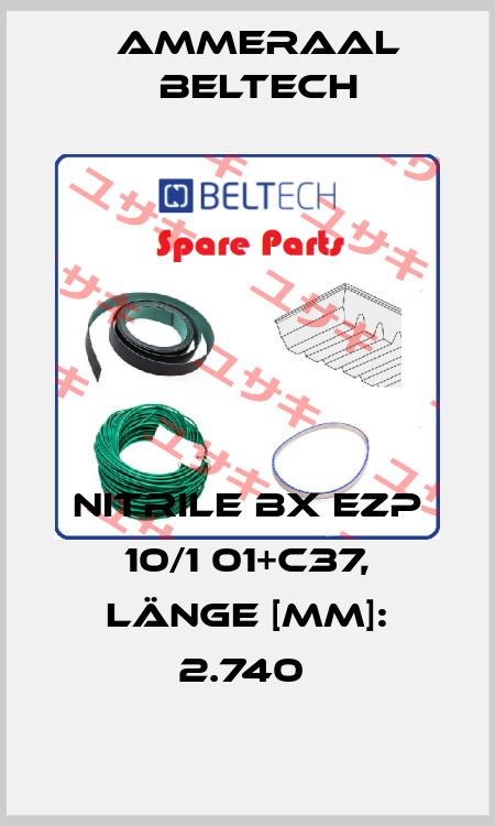 Nitrile BX EZP 10/1 01+C37, Länge [mm]: 2.740  Ammeraal Beltech