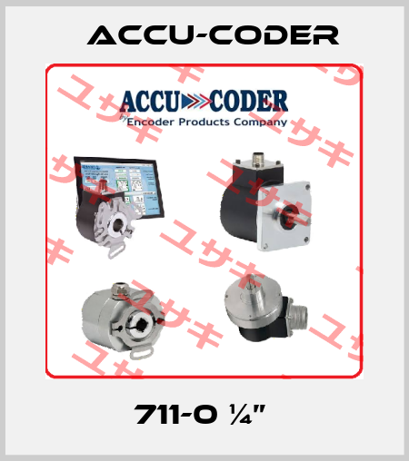 711-0 ¼”  ACCU-CODER