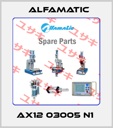 AX12 03005 N1  Alfamatic