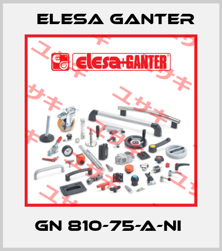 GN 810-75-A-NI  Elesa Ganter
