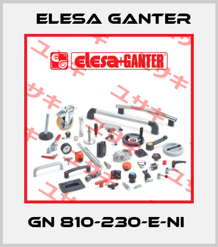GN 810-230-E-NI  Elesa Ganter