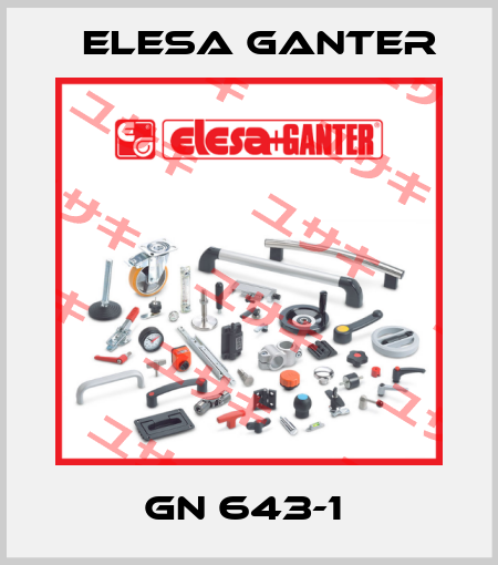 GN 643-1  Elesa Ganter