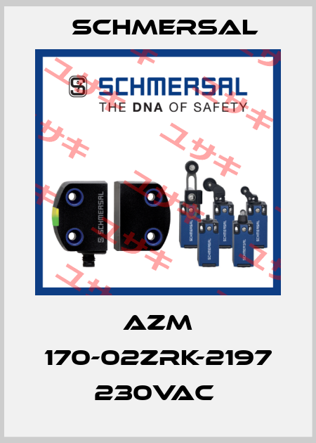 AZM 170-02ZRK-2197 230VAC  Schmersal