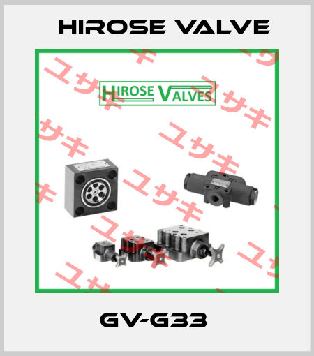 GV-G33  Hirose Valve