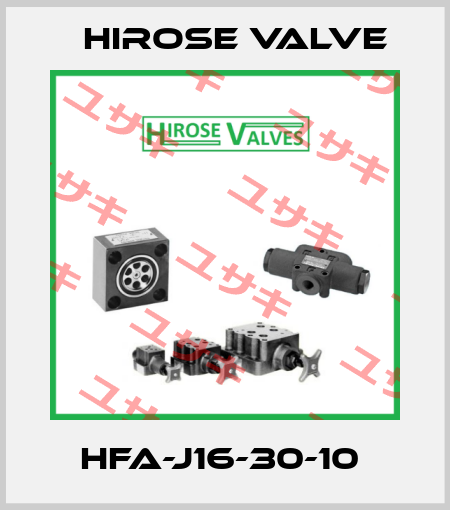 HFA-J16-30-10  Hirose Valve