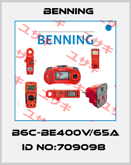 B6C-BE400V/65A ID NO:709098  Benning
