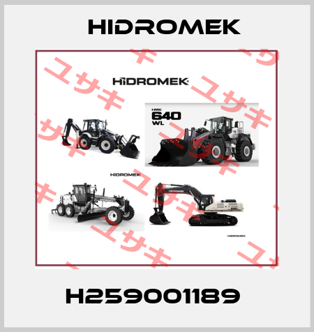H259001189  Hidromek