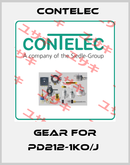 Gear for PD212-1KO/J  Contelec