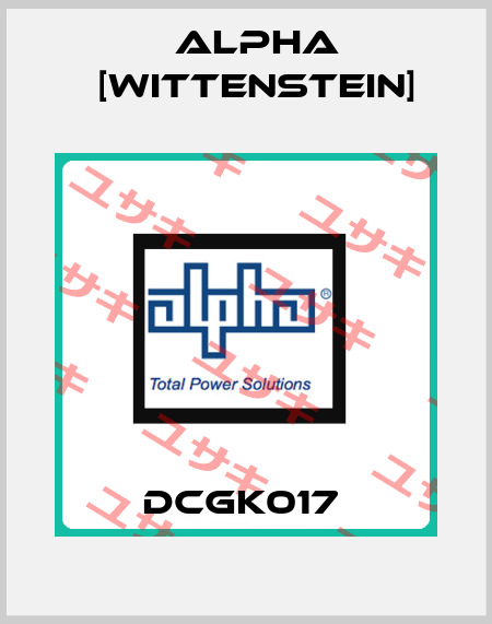 DCGK017  Alpha [Wittenstein]
