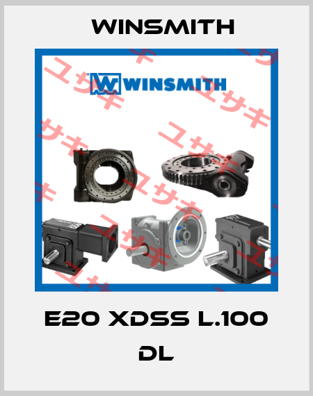 E20 XDSS l.100 DL Winsmith