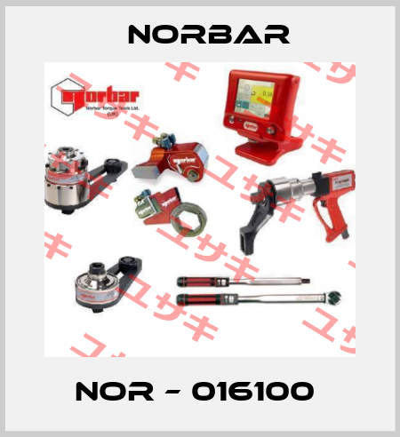 NOR – 016100  Norbar