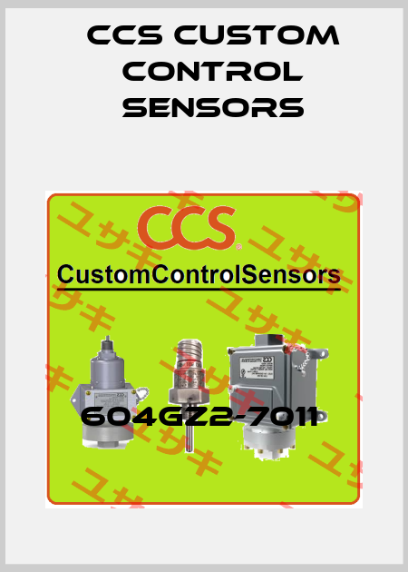  604GZ2-7011  CCS Custom Control Sensors