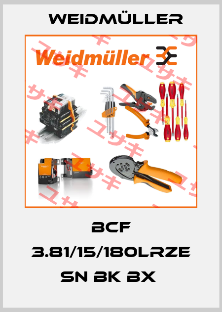 BCF 3.81/15/180LRZE SN BK BX  Weidmüller