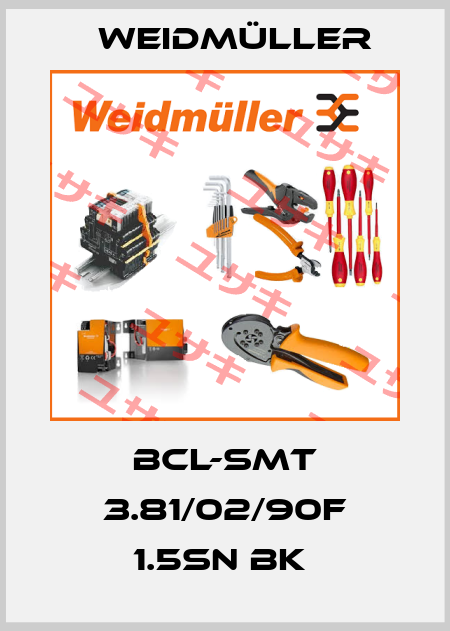 BCL-SMT 3.81/02/90F 1.5SN BK  Weidmüller