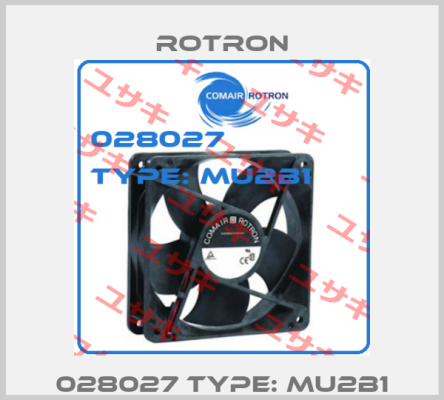 028027 Type: MU2B1 Rotron