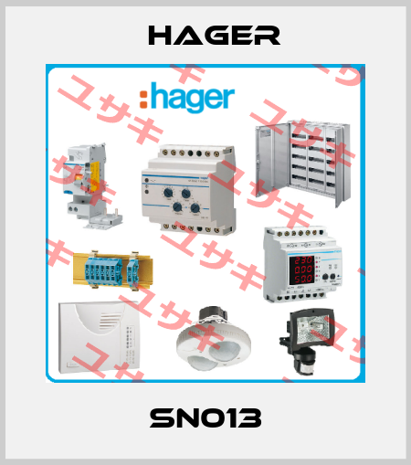 SN013  Hager
