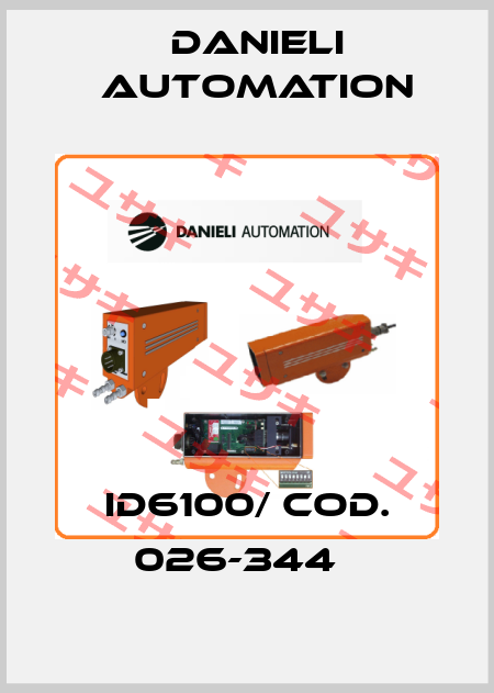 ID6100/ cod. 026-344   DANIELI AUTOMATION