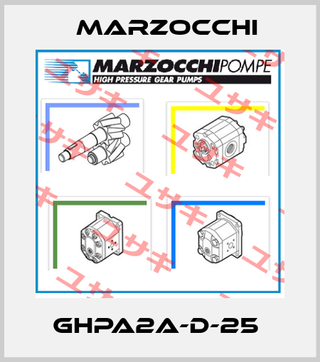 GHPA2A-D-25  Marzocchi