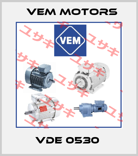 VDE 0530  Vem Motors