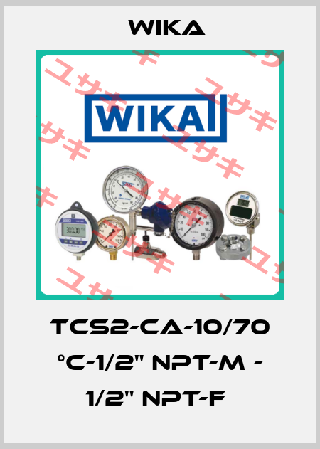 TCS2-CA-10/70 °C-1/2" NPT-M - 1/2" NPT-F  Wika