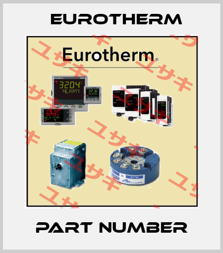 Part number Eurotherm