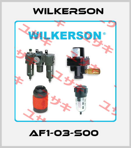 AF1-03-S00  Wilkerson