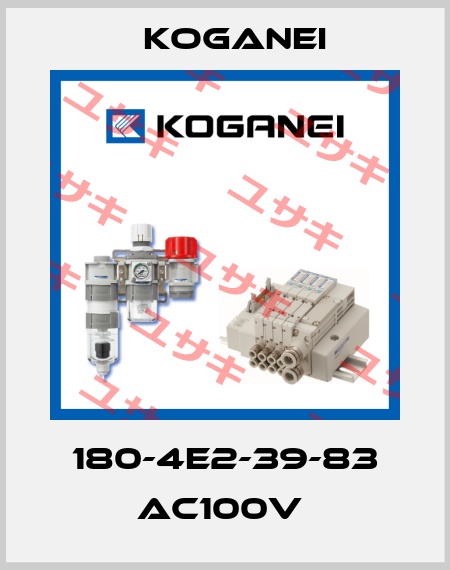 180-4E2-39-83 AC100V  Koganei