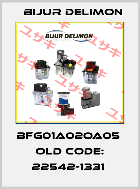 BFG01A02OA05  OLD CODE: 22542-1331  Bijur Delimon