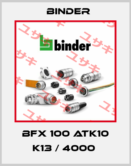 BFX 100 ATK10 K13 / 4000  Binder