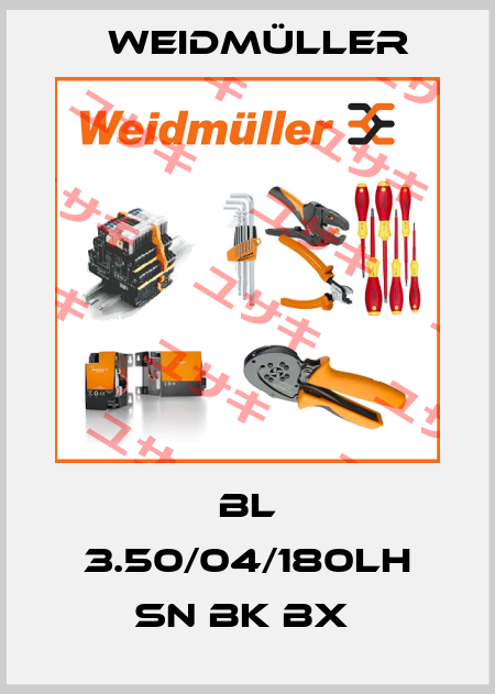 BL 3.50/04/180LH SN BK BX  Weidmüller