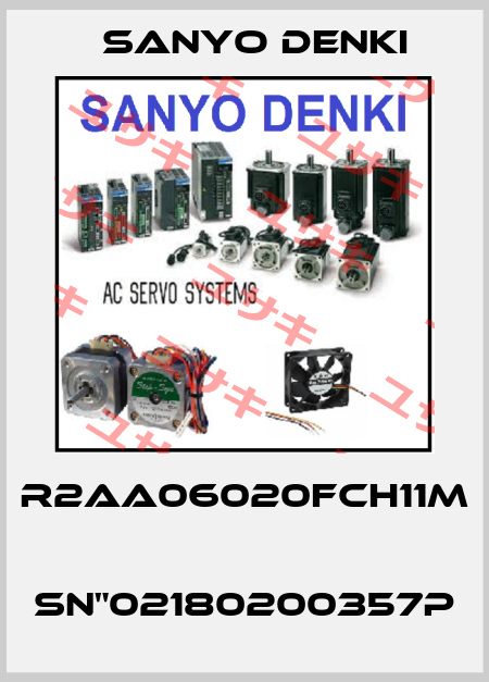 R2AA06020FCH11M  sn"02180200357p Sanyo Denki