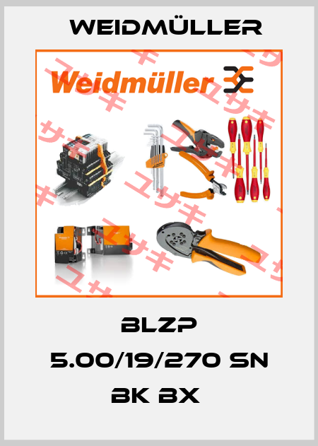 BLZP 5.00/19/270 SN BK BX  Weidmüller
