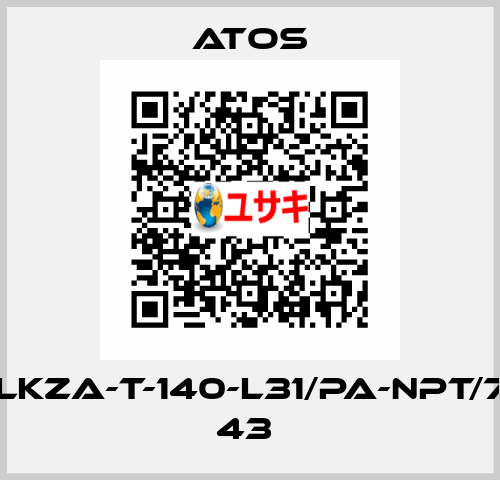 DLKZA-T-140-L31/PA-NPT/7C 43  Atos