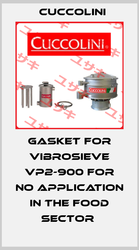 Gasket for vibrosieve VP2-900 For No Application In The Food Sector  Cuccolini