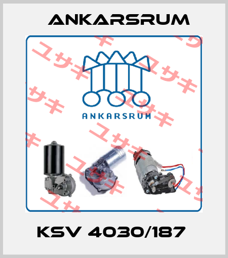 KSV 4030/187  Ankarsrum