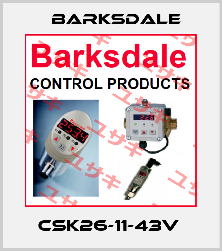 CSK26-11-43V  Barksdale
