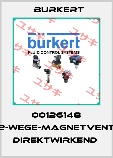 00126148 3/2-WEGE-MAGNETVENTIL, DIREKTWIRKEND  Burkert