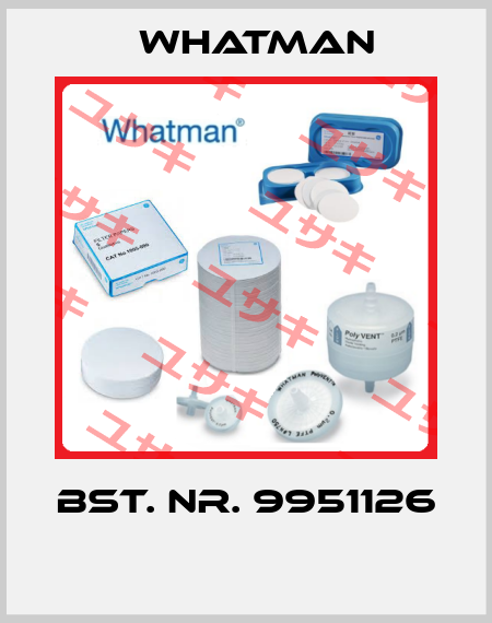 BST. NR. 9951126  Whatman