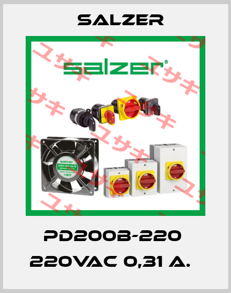 PD200B-220  220VAC 0,31 A.   Salzer