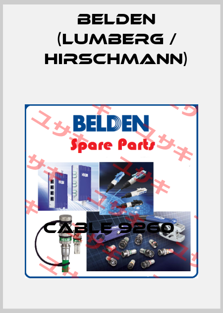 Cable 9260  Belden (Lumberg / Hirschmann)
