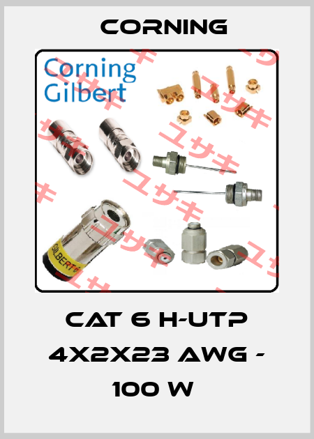 CAT 6 H-UTP 4X2X23 AWG - 100 W  Corning