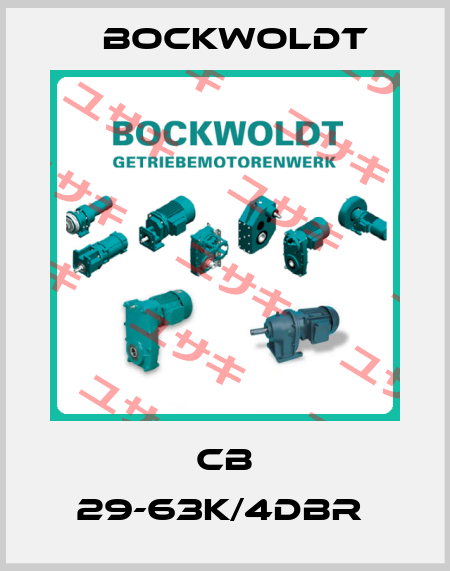 CB 29-63K/4DBR  Bockwoldt